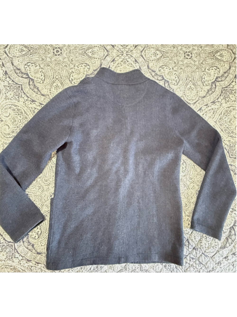 Men's Grayers Nelson Jacquard Swacket . Navy. MEDIUM. - Picture 6 of 9